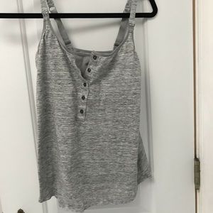 Nursing cami with buttons